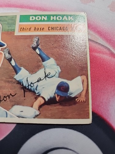 1956 Topps - #335 Don Hoak - Bild 5 von 10