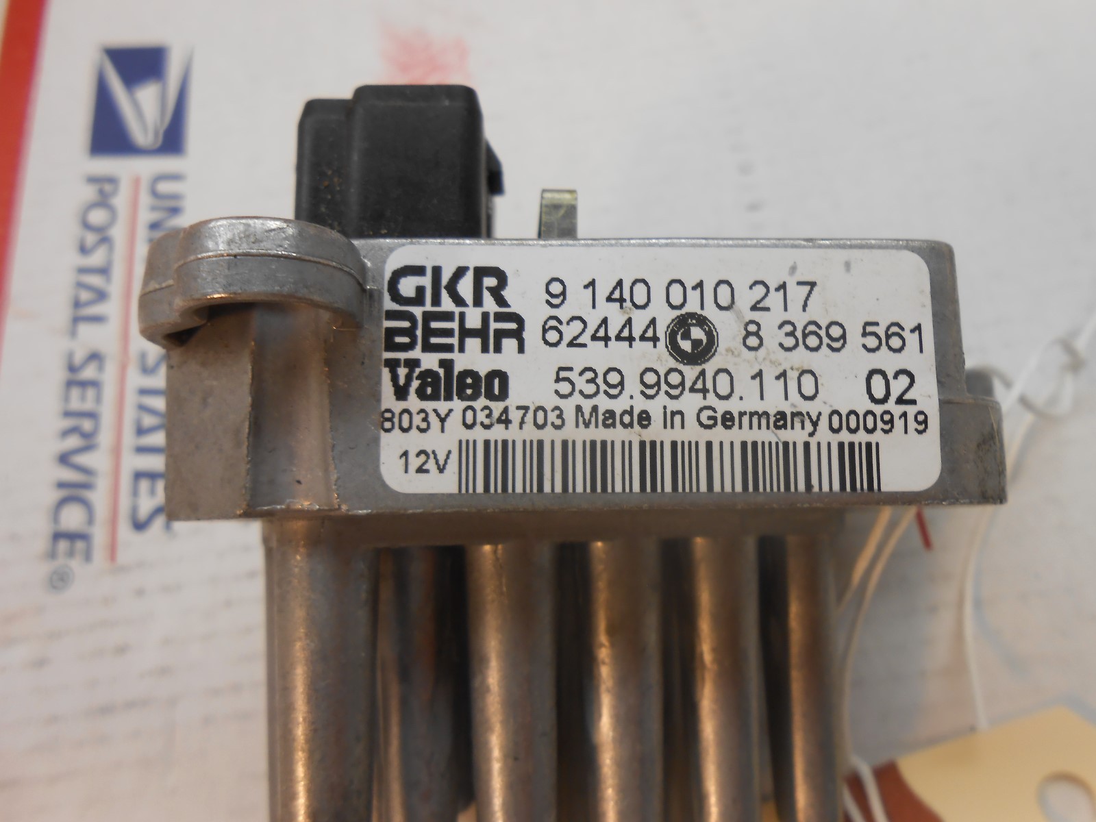 0103 BMW X5 heater blower resistor 8369561 NJ0458 eBay