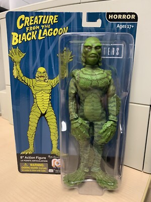 MERCHANDISING LICENCE Mego Creature From The Black Lagoon Figure The Criature Black White 20 Cm 64701833