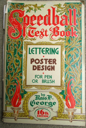 Speedball Text Book 16th Edition Ross George SSPB 1952 as-is See Listing - 第 1/6 張圖片