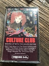 Culture Club : Waking Up With The House On Fire - RARE   VINTAGE CASSETTE CrO2