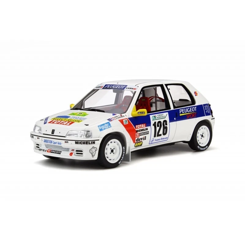 Peugeot 106 Rallye Phase 2 Bleue 1/18 – Otto Ottomobile En Boîte Neuve