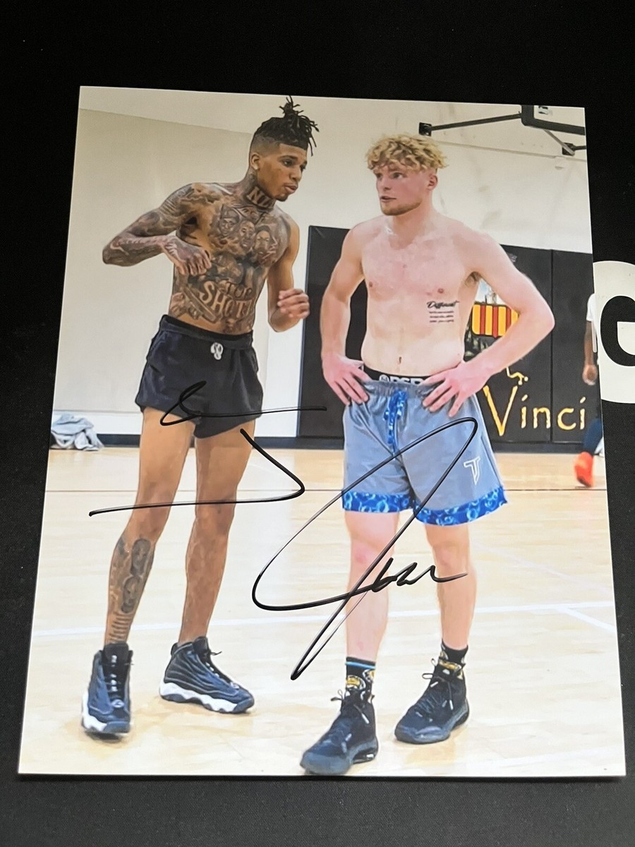 Tristan Jass' Signed 8x10 Photo YouTube Entertainer T JASS Basketball NLE  CHOPA | eBay