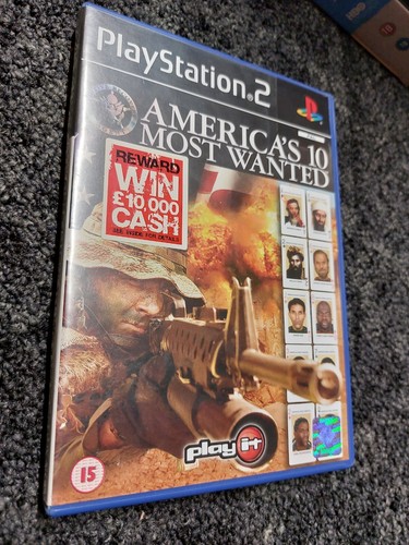 America's 10 Most Wanted PS2 Game PAL Complete With Manual - Picture 3 of 6