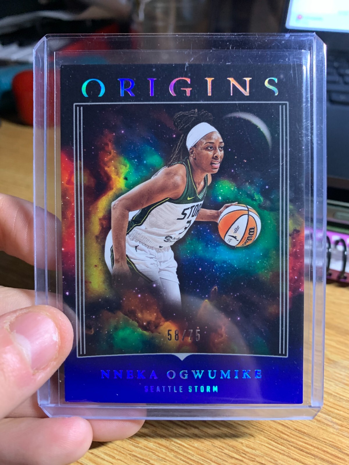 2024 Panini Origins WNBA - Blue #27 Nneka Ogwumike 58/75 Seattle Storm SP