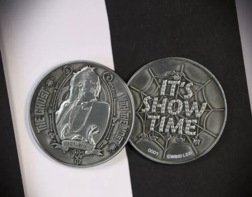 Beetlejuice Limited Edition Collectible Coin Limited To ONLY 9,995 MADE RARE - Picture 2 of 6