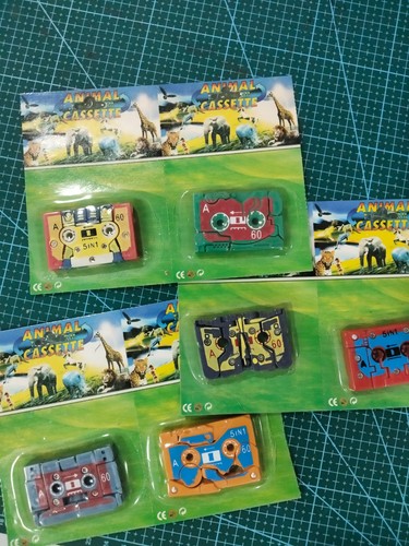 Vintage KO Bootleg Transformers G1 Soundwave Casette set of 6 pcs very rare - Picture 3 of 7