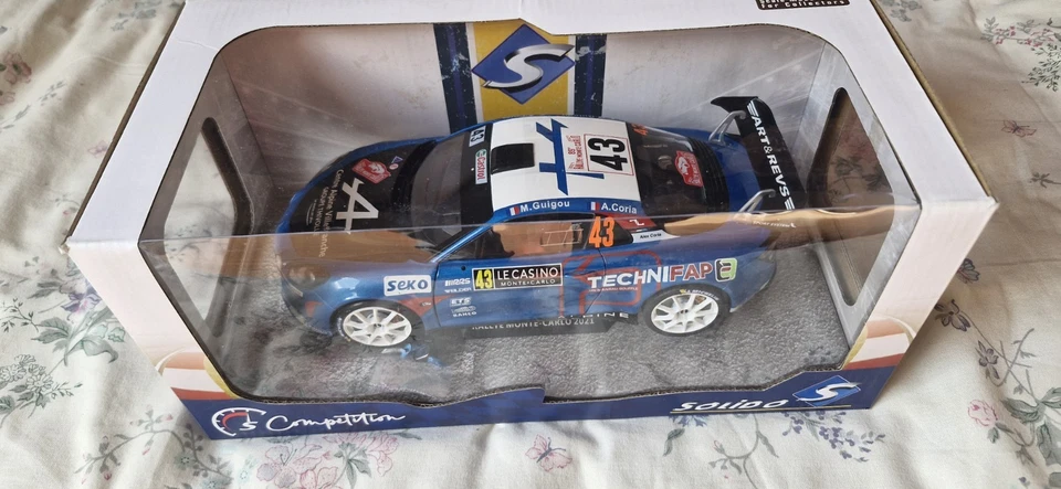 Solido Alpine A110 #43 1:18 Voiture de Sport en Moulé Sous Pression - S1801614 - Photo 3/4