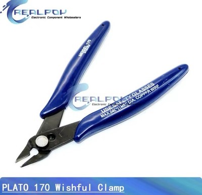 PLATO 170 Wire Cutter Diagonal Pliers Side Cutting Tool DIY Electronics