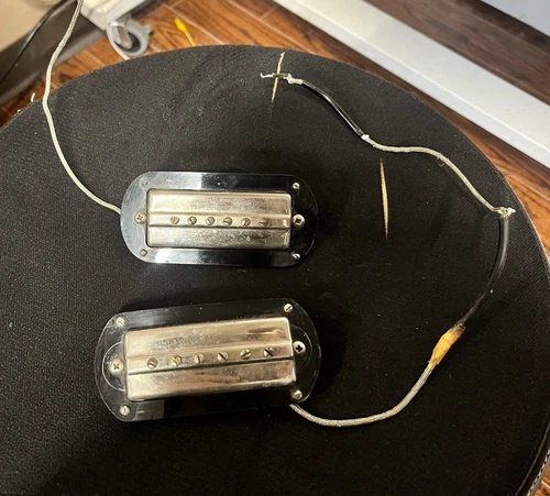Gibson P13 Pickup Set with Mounting Rings H63 1961