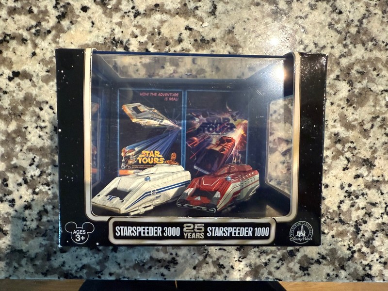 Disney World Star Tours Starspeeder 1000 3000 Diecast Star Wars Celebration VI