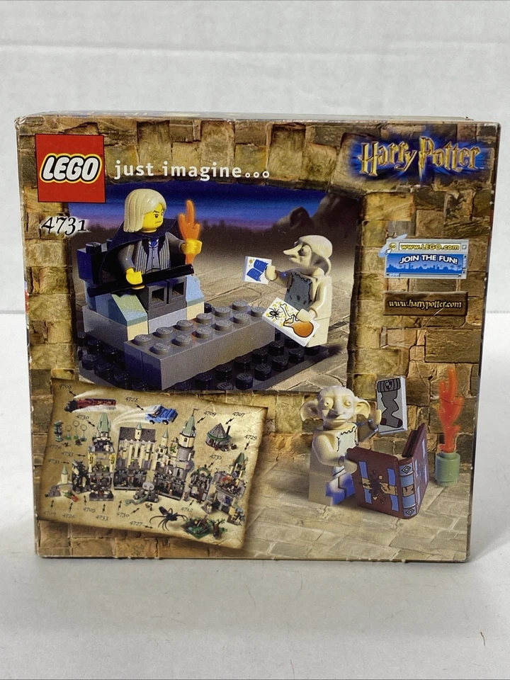 Lego 4731 Harry Potter Vintage 2002 DOBBY’S RELEASE NEW 70 pcs SEALED RARE! - Image 4 of 4
