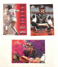 Javier Lopez 3 Card Lot Including 2 Rookies Atlanta Braves