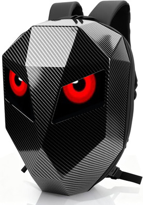 LED Rucksack Motorrad Geschenkidee Für Männer Jugendliche, Programmierbarer Pixe