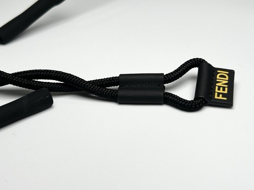 Brand New FENDI Sunglasses Shield FE40088U-Y 01A Black Rimless 141-135 Authentic - Picture 11 of 15