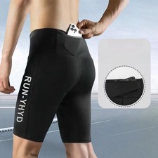 Pantalones Cortos Deportivos Fitness Hombre Mallas Correr Gimnasio Compresi n