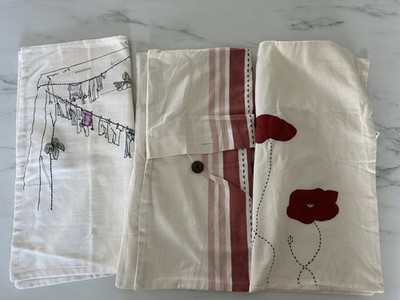IKEA Cushion Covers Lot Of Three 20x20 VEDMAL SILOMAL LOKALT New Open 
