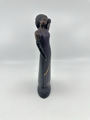 MAHOGANY PRINCESS STATUE 1994 Parastone, by Enesco, Artist RVS