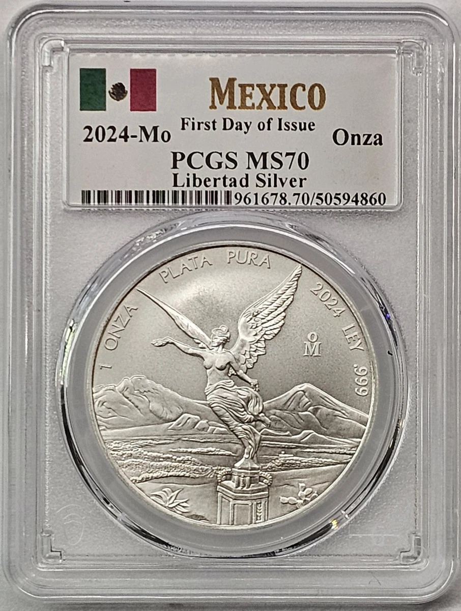 Mexican Libertad PCGS Grade MS 70 Silver Bullion Coins for sale | eBay