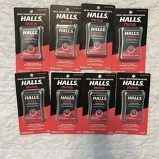 Halls Minis Sugar Free Watermelon Cough Throat Drops 8 Packs 192 Total Drops