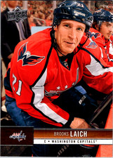 2012-13 Upper Deck Brooks Laich #190 Washington Capitals