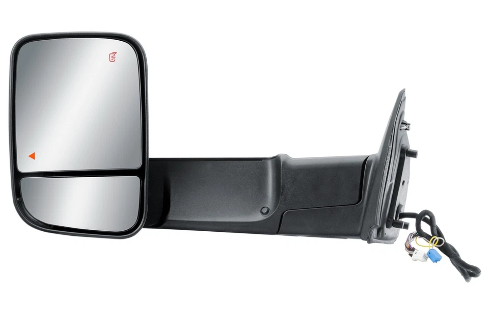 Par de espejos retrovisores laterales izquierdo+derecho Power BLIS cubierta negra para 19-25 RAM 2500 Foto 3 de 4