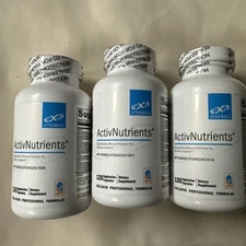 Activnutrients With Iron Multivitamin Multimineral Wellness Support 120 Caps  X3