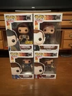 Funko Pop! Supernatural Set of 4 Lot Sam #93, Dean #94, Castiel #95, Crowley 200
