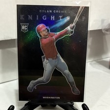 Panini 2025 Crusade Knightcap Prizm Dylan Crews Rookie Washington Baseball