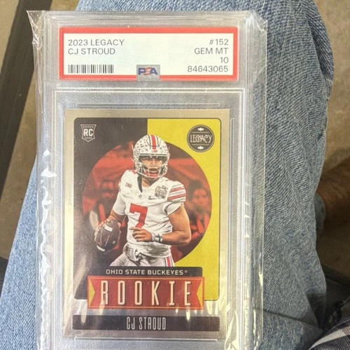 Panini Legacy Rookies CJ Stroud #152 PSA 10 Ohio State Buckeyes 2023