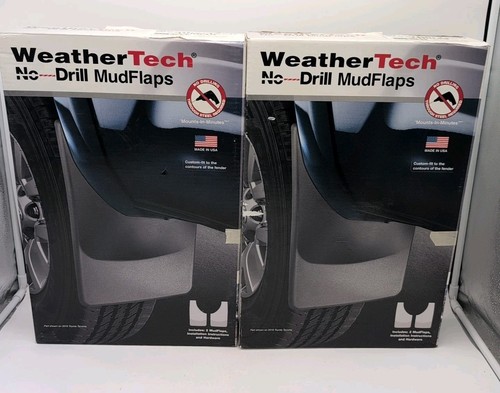 WeatherTech No Drill MudFlaps 2015-2022 Canyon Colorado 110049 & 120049 NEW