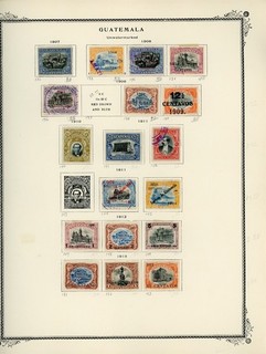 GUATEMALA Scott Specialty Album Page Lot #7 SEE SCAN $$$
