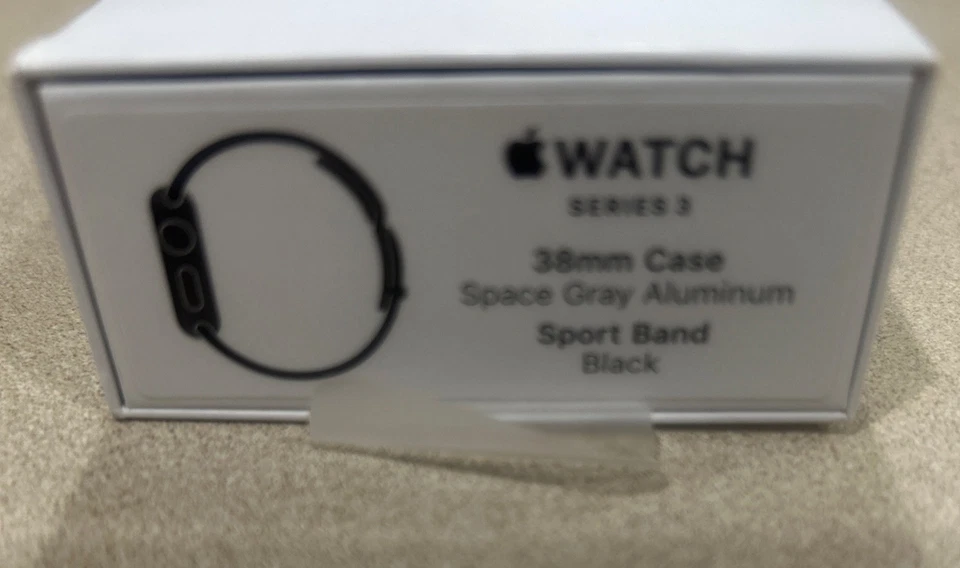 Apple Watch Series 3 38mm Space Gray Aluminum Case WITHOUT Sport Band... - Image 2 of 4