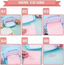 39PCS Bookmark Cutting Dies for Crafts Tag and Thin Banner Metal Cutting Dies...