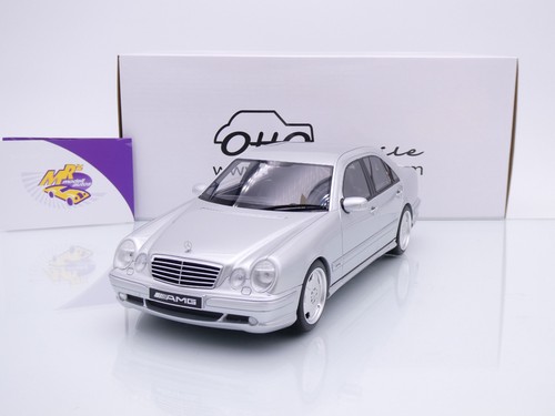 Ottomobile OT459 # Mercedes-Benz E55 AMG W210 Bj. 2001 " silbermetallic " 1:18