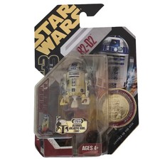 Star Wars 30th Anniversary R2-D2 4 Gold Chase Coin Carded