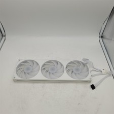 NZXT F360 RGB Core | 360mm Single-Frame Fan Unit with 3 x 120mm RGB Fans, White