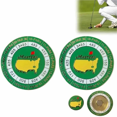 Offizielle 2024 Masters Markermünze - Magnet Golf Ball Marker (Turnier) - Bild 3 von 7