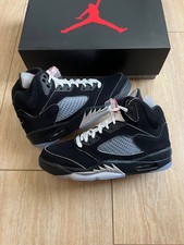 Size 9 - Brand New OG All Jordan 5 Retro OG Black Metallic Reimagined
