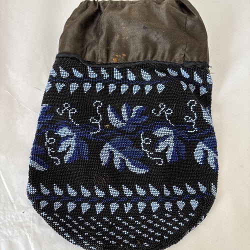 Antike Abendtasche 3 kleine Mikroperlen Projekt LESEN - Bild 14 von 18