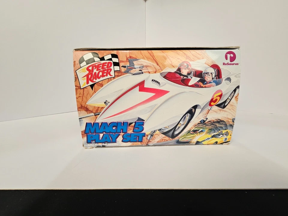 Juego Resaurus 1999 Speed Racer Mach 5 - ¡Nuevo en caja! Foto 4 de 4