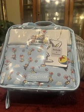 Primark Pixar Up 3 Piece Makeup Cosmetic Travel Bag Set Brand New With Tags