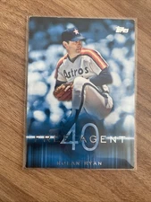 2015 Topps NOLAN RYAN FREE AGENT 40,  #F40-4,  Astros Pitcher, HOF, NM, No S/H!