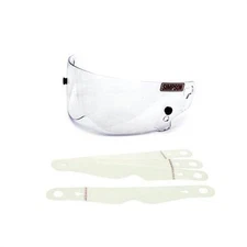 Simpson Clear Bandit Shield w/Racing Optics E-Style Tearoff Kit
