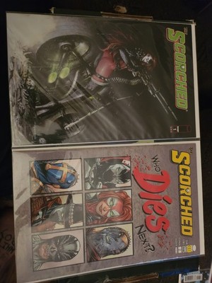 22 Scorched Comics 1-10 Plus Variants With 3-6 Connection Variants Spawn