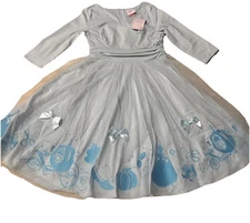 Her Universe Disney Cinderella Ribbon Mesh Dress Exclusive Sz SM