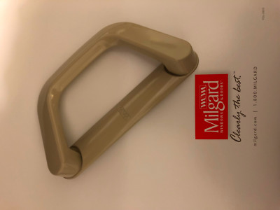 Milgard Sliding Door Clasic D Shape Handle Interior Tan Color - Sliding Patio Door Handle Set For Milgard Milgard Sliding Door Clasic D Shape Handle Interior Tan Color - Sliding Patio Door Handle Set For Milgard