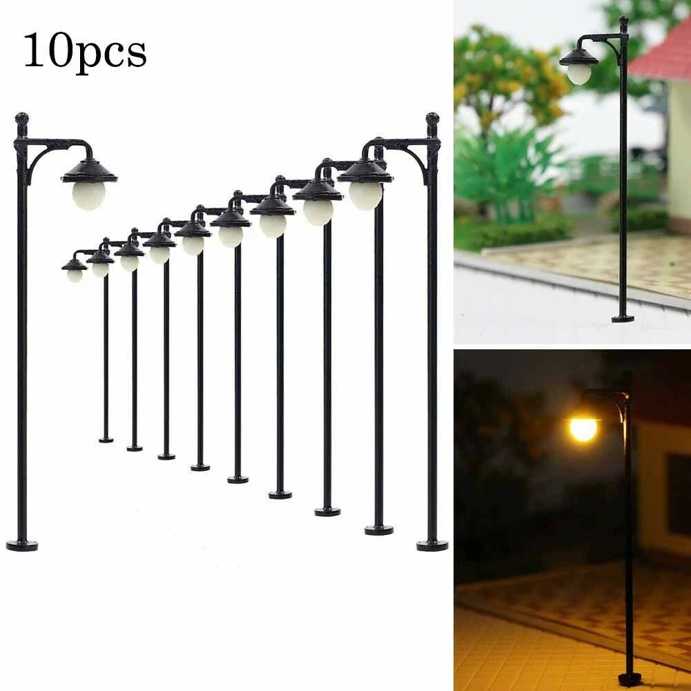 White top street lights