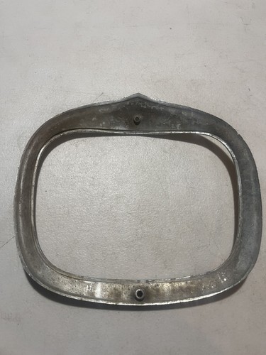 1939 Plymouth Headlight Bezel RH Passenger Side Mopar 698741 Chrome OEM Trim - Picture 10 of 17