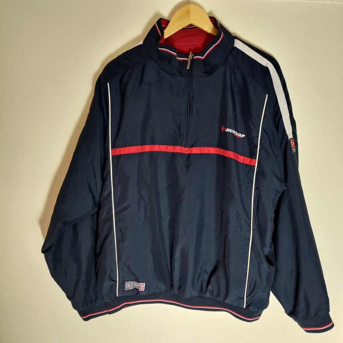 Mens Dunlop Vintage Jacket Size L Large Fleece Reversible Mens Dunlop Vintage Jacket Size L Large Fleece Reversible